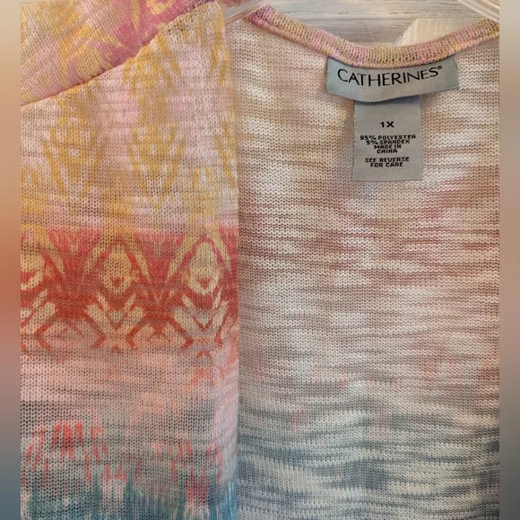 Lightweight Multi Color Cardigan - Picture 3 of 5